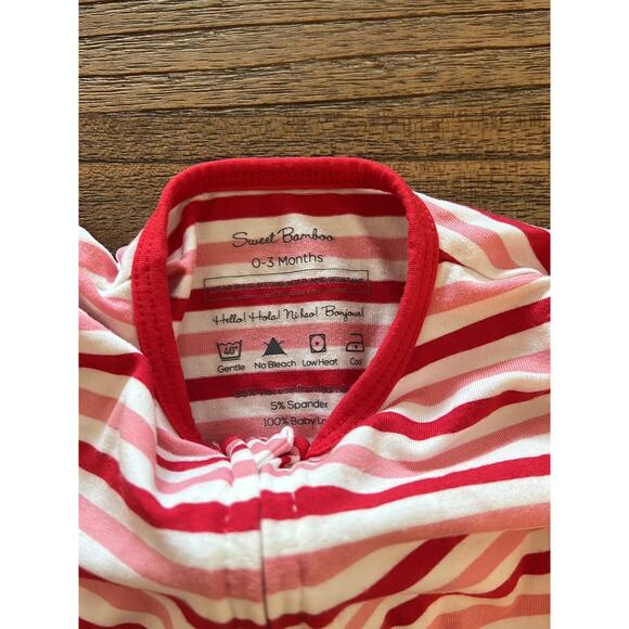 Sweet bamboo zip romper 0-3m - Picture 2 of 3